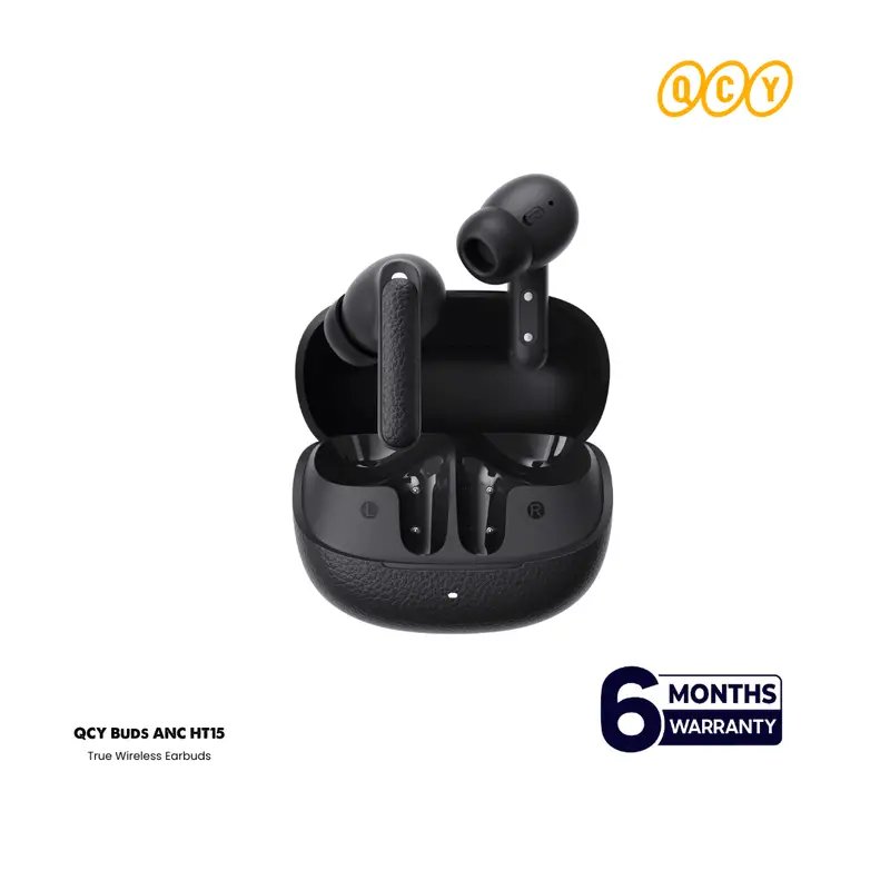 QCY Buds ANC HT15 45dB Adaptive ANC Wireless Earbuds 2 QCY Buds ANC HT15 45dB Adaptive ANC Wireless Earbuds - Image 2